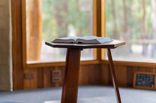 bible on table